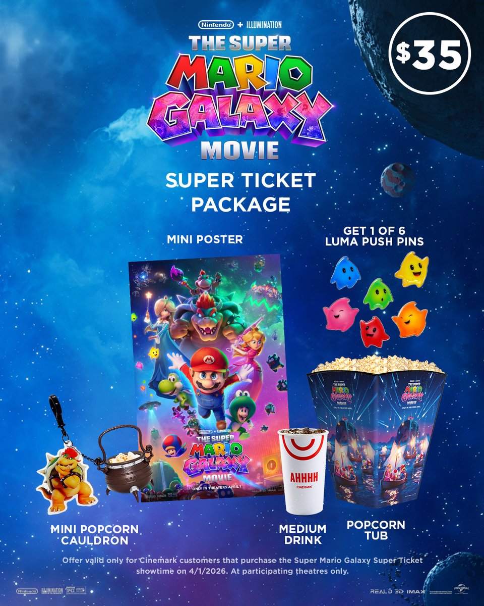 Cinemark Theatres tweet media