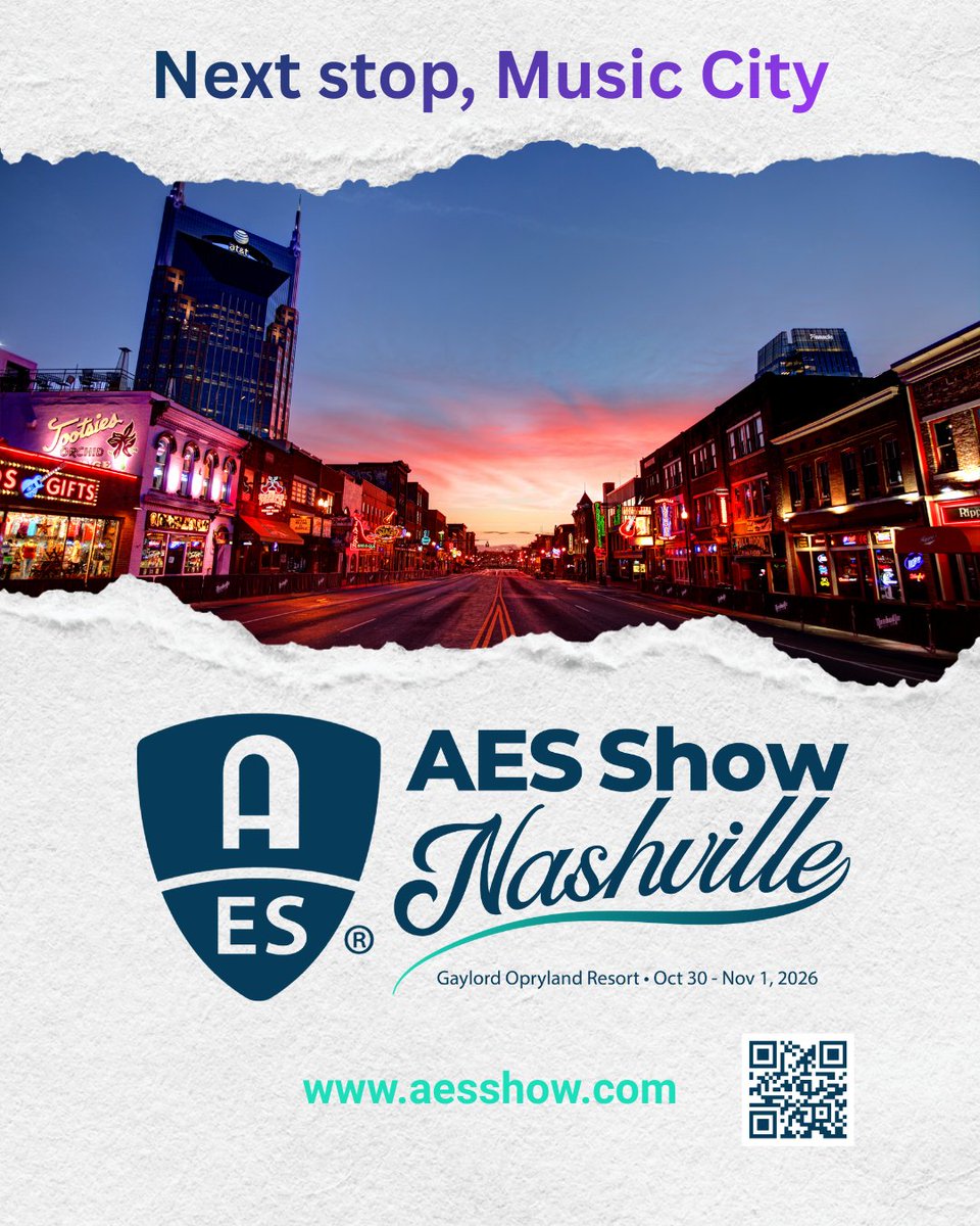 Audio Engineering Society tweet media