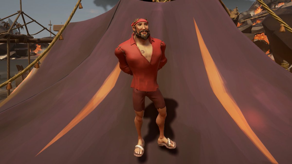 koopakopp's tweet photo. @SeaOfThieves @RareLtd #StyleOfThieves #SeaOfThieves Kind of Hermes 😇 https://t.co/irZbdqZXUE