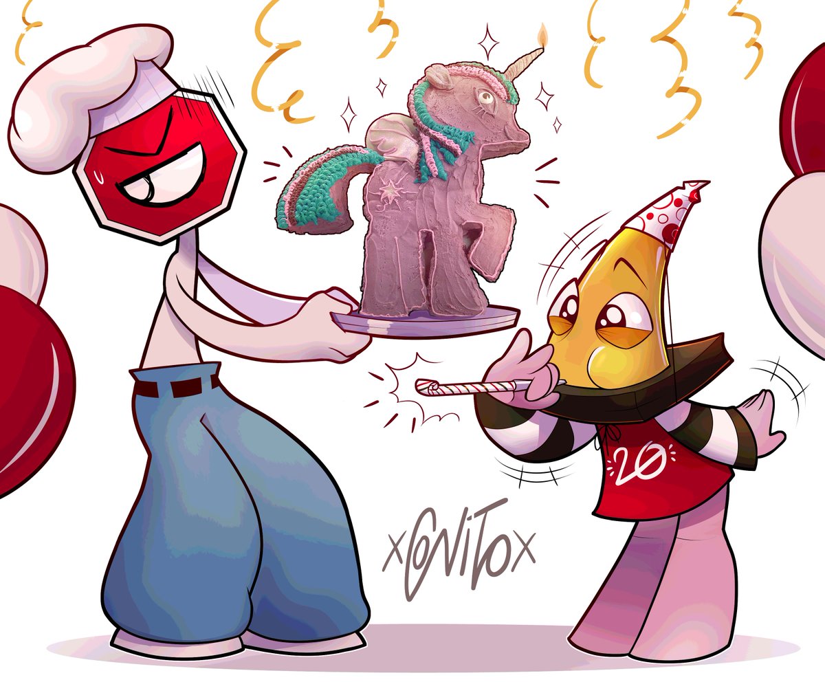 MyLittleSombra's tweet image. It's my 20th birthday! 🎂🥰

I wanted to let you know that I'll be out of town for some days, so I'll be leaving several commissions for next week.

Also, I'm giving away a free month of Patreon in the Alicorn tier. Enjoy!!!

patreon.com/MyLittleSombra…
#conito
