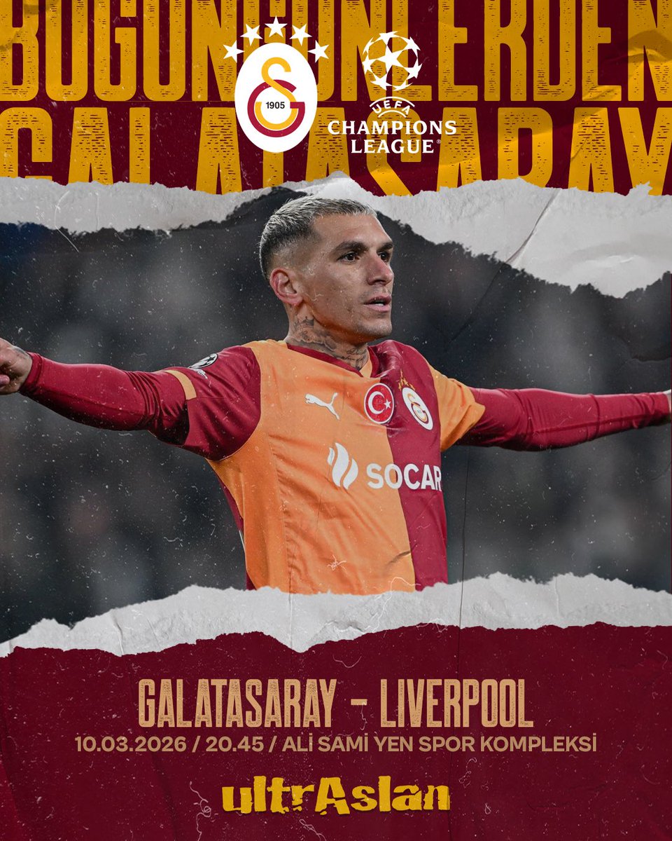 #BugünGünlerdenGALATASARAY

#ultrAslan