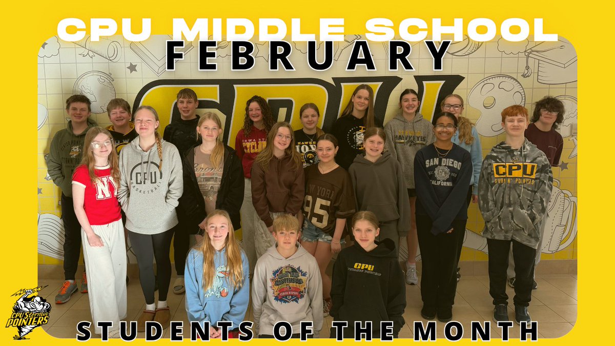 CPUSchools's tweet photo. Congratulations to our February Students of the Month, recognized for Habit #5: Seek First to Understand, Then to be Understood. ✨

We're also proud to celebrate the staff members honored by the Frisian Pack for their positive contributions. 👏 https://t.co/Y0UNalcylo