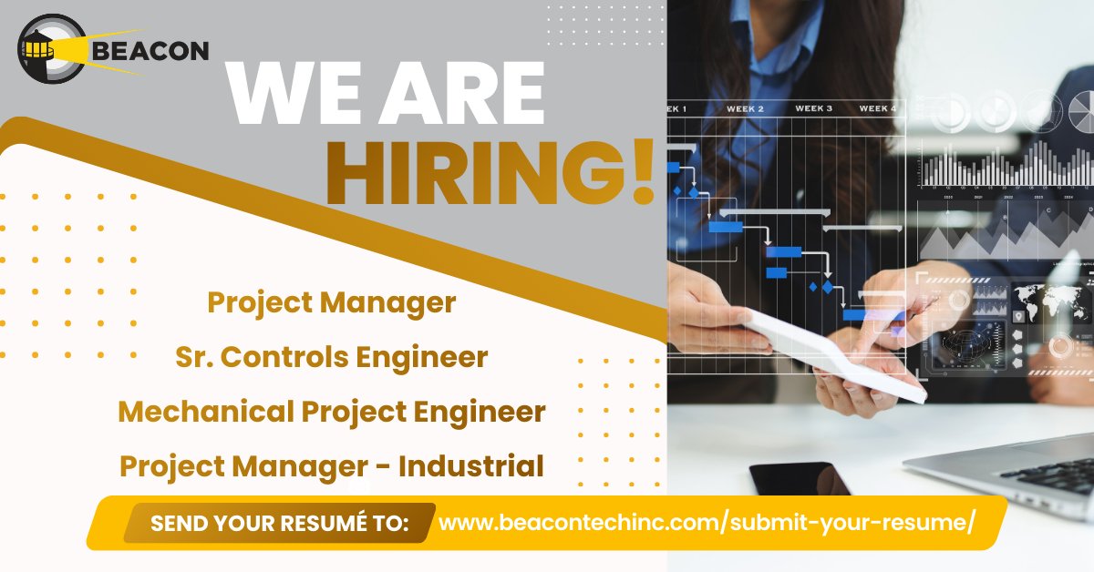 Learn more about these new roles. 
beacontechinc.com/careers/
#beacontechnologies #hiring