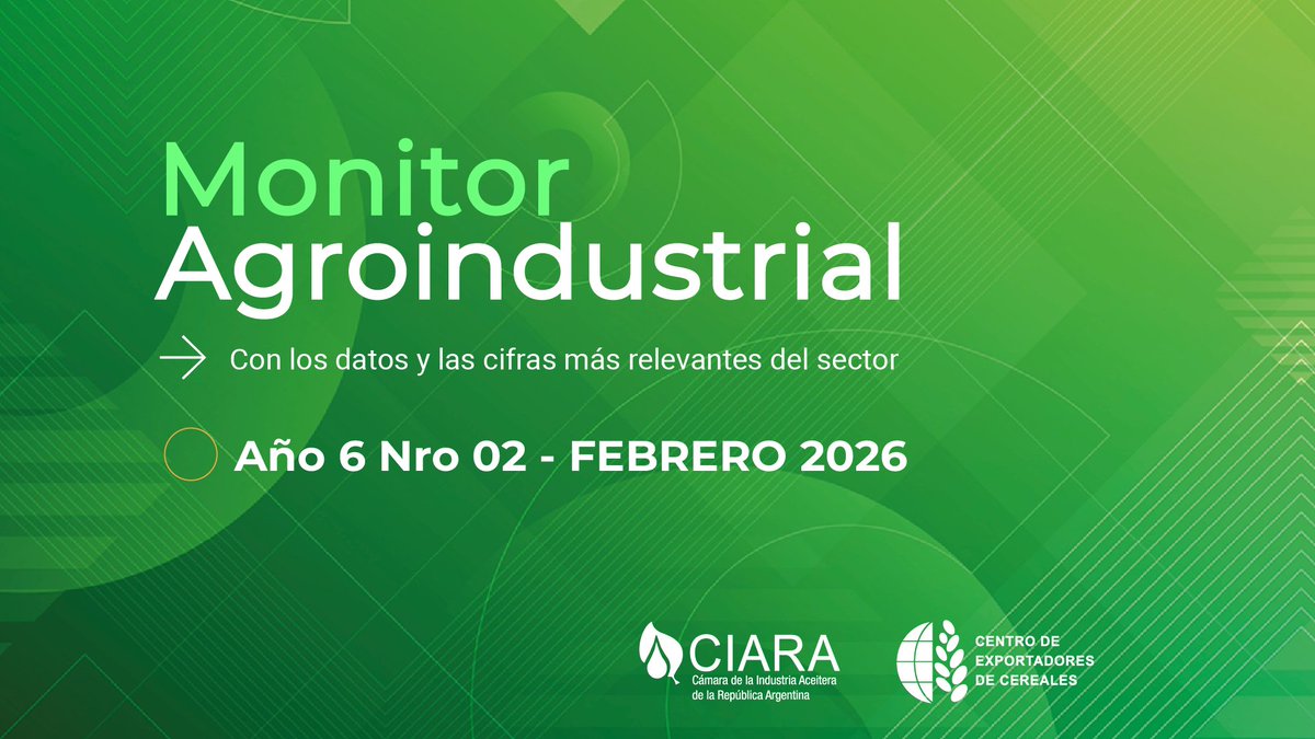 Cámara de la Industria Aceitera Argentina (CIARA) tweet media