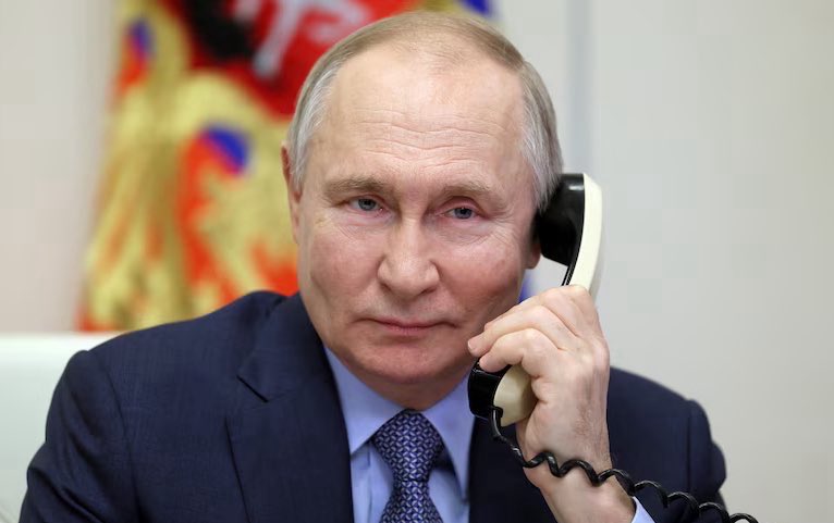 🇺🇸🇷🇺 President Trump calls Russian President Putin to discuss ending the wars in Iran and Ukraine.