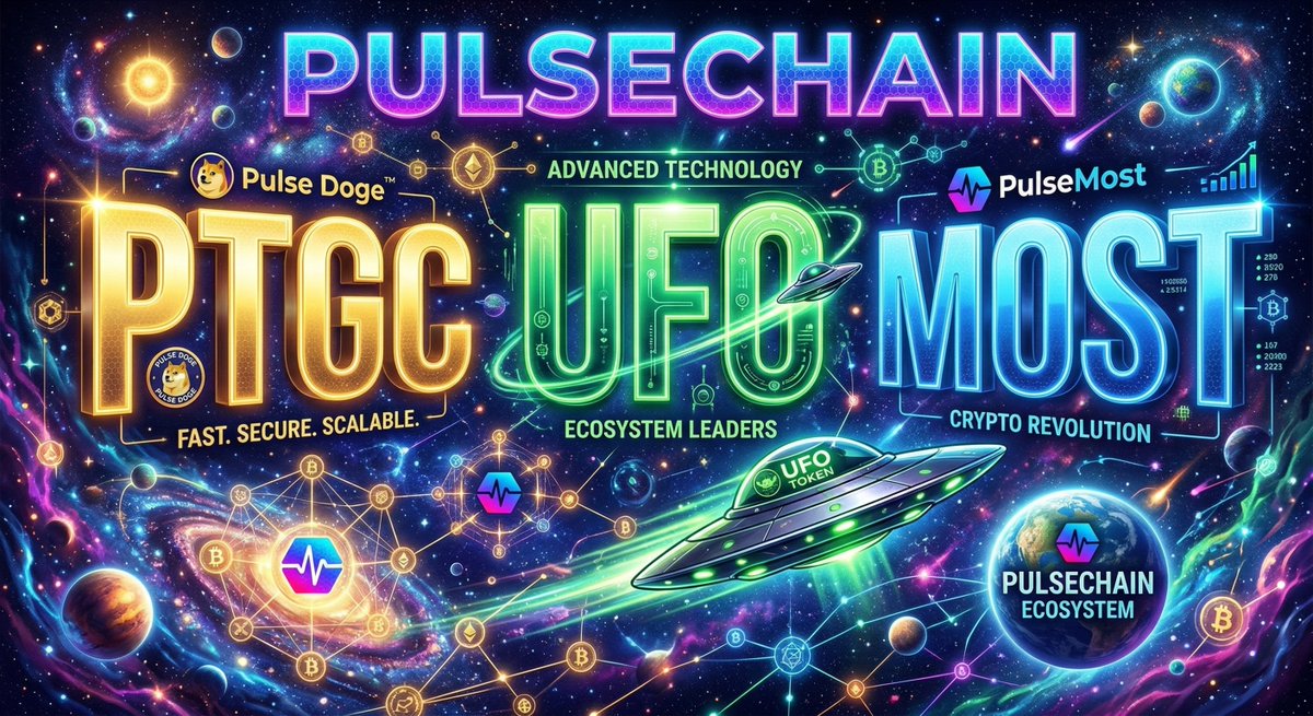 Hansonsbillions's tweet photo. Millions with PTGC - UFO - MOST - Pulsechain Tokens https://t.co/EOWml0iOm0 via @YouTube
#pulschain #most #ufo #richardheart #bitcoin #ethereum #omikami #ryujin #memecoins https://t.co/quNyTuXgfp