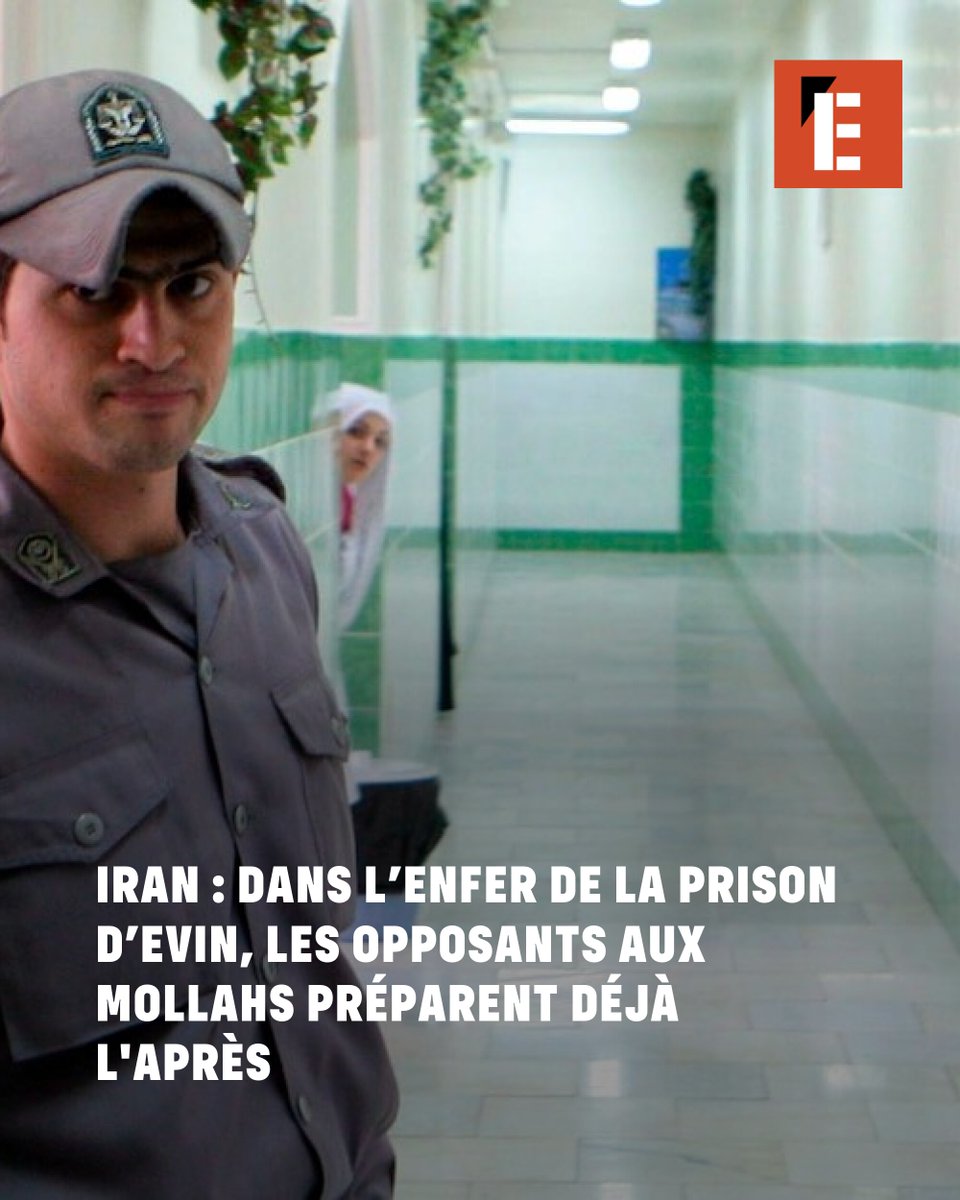 LEXPRESS's tweet photo. La sinistre prison iranienne, dont les détenus sont pris en étau entre le risque des bombardements et la menace d'exécutions accélérées, demeure un carrefour d'idées où se croisent les nombreux courants politiques du pays. ➡️ https://t.co/5NujRFeiCV

✍️ @shauraix https://t.co/D6V9eanrBv
