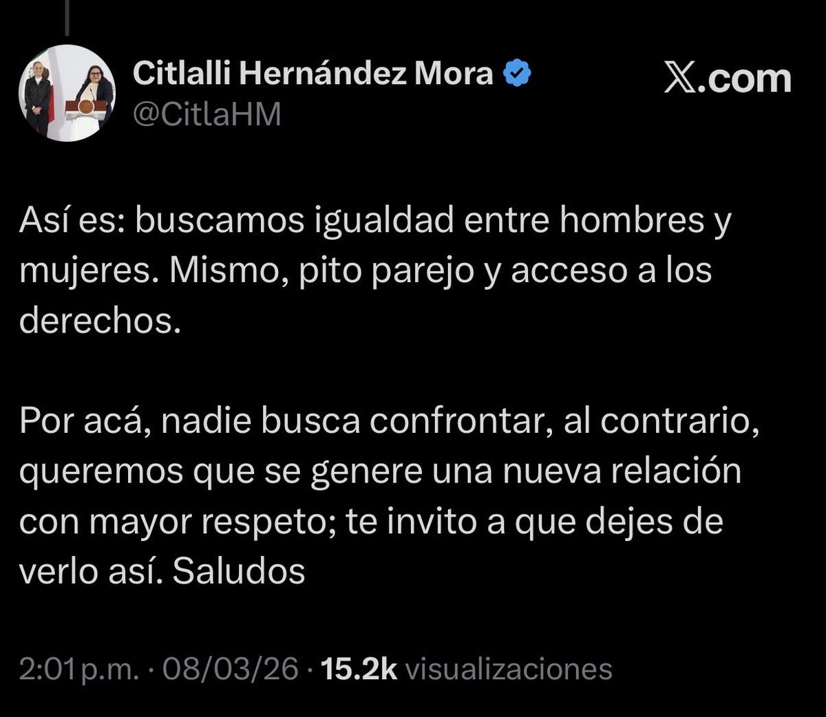 Luis González tweet media