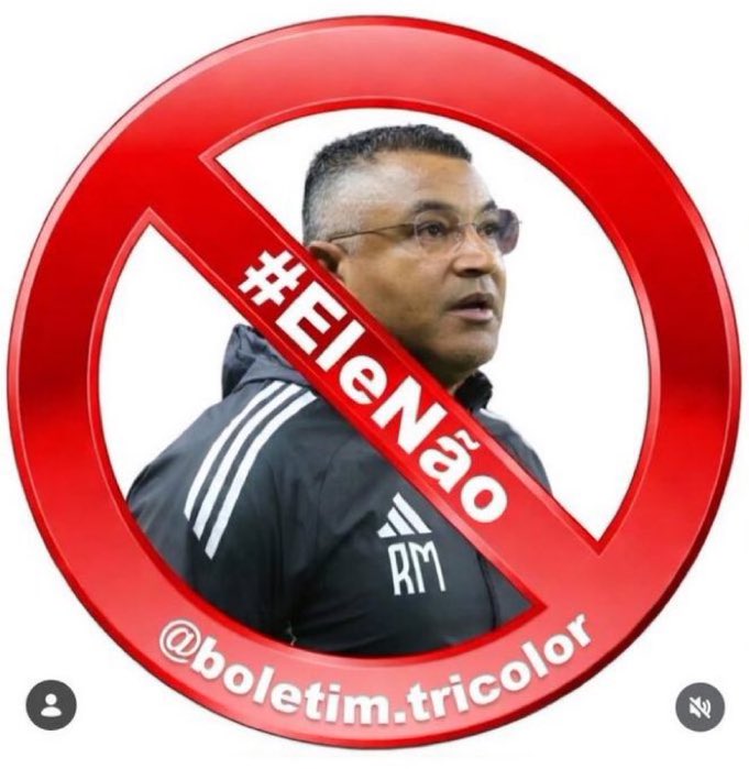 DanilloSoberano's tweet photo. Irei postar se preciso dia todo mas este cara não pode assumir o tricolor

#RogerMachadoNão https://t.co/7vwOWErwkH