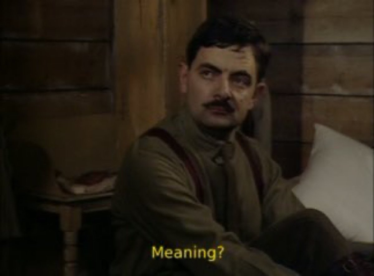 pitchblacksteed's tweet image. “I remember Bumfluff’s house-master wrote and told me that Sticky had been out for a duck and the Gubber had snitched a parcel sausage end and gone goose over stumps frog side.”
#Blackadder