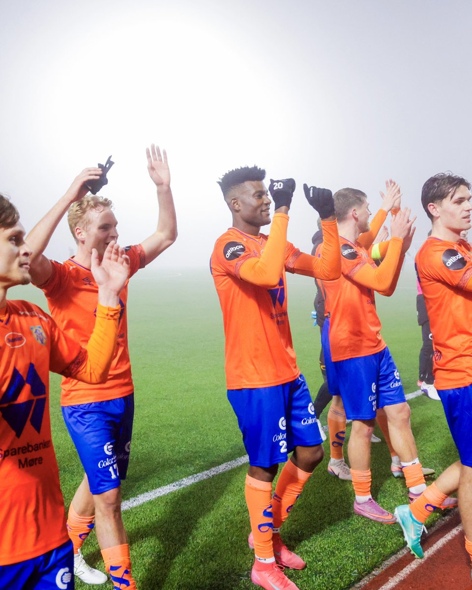 AalesundsFK's tweet photo. Scoring i sin første offisielle kamp for Ivan Djantou! ✅💫

Debut fra start i offisiell kamp for de lokale gutta Ulrik Syversen &amp; Marcus Reed! ✅🧡

LSK i serieåpningen neste! ➡️➡️➡️ https://t.co/4yeUXnwAjg