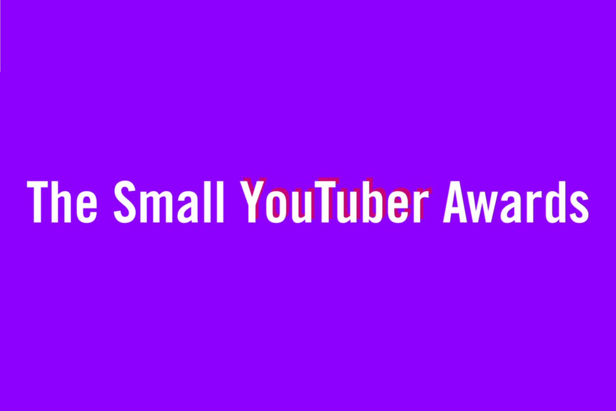 The Small YouTuber Awards tweet media
