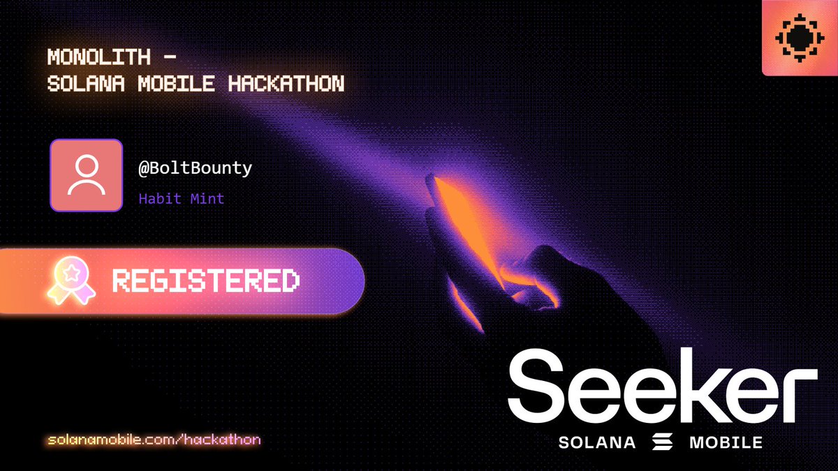 boltbounty's tweet photo. My first Hackaton ever! Thank @RadiantsDAO for the opportunity! It was fun! LFG @habit_mint Good luck everyone! https://t.co/BcIKFVY8DU