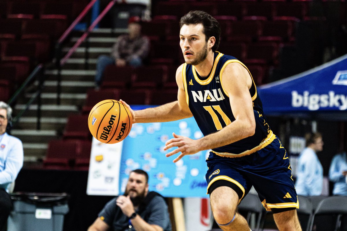 NAU Men's Basketball tweet media