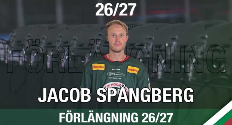 ✍️🏼 | Glädjande nyheter: Jacob Spångberg förlänger kontraktet över säsongen 26/27. 💚🤍❤️ Läs mer enligt nedan. 👇🏻
hockeyettan.se/vasby-ik/nyhet…
📸 | Louise Helenius
#Väsby #VildaVäsby #Hockeyettan