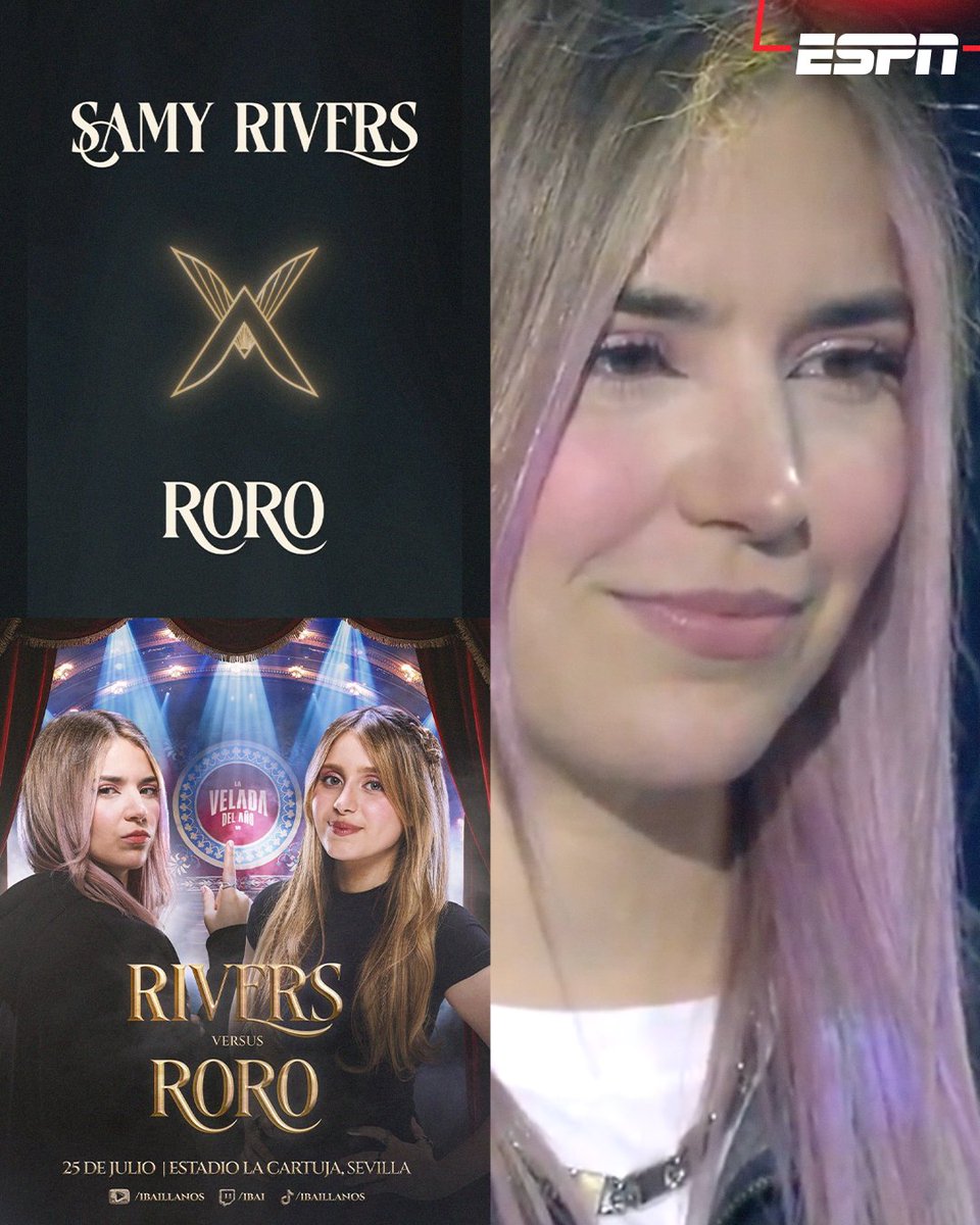 🇲🇽 MÉXICO PRESENTE 🇲🇽

¡Samy Rivers está de regreso en una Velada del Año! Se enfrentará a la española Roro en el Estadio de La Cartuja.
