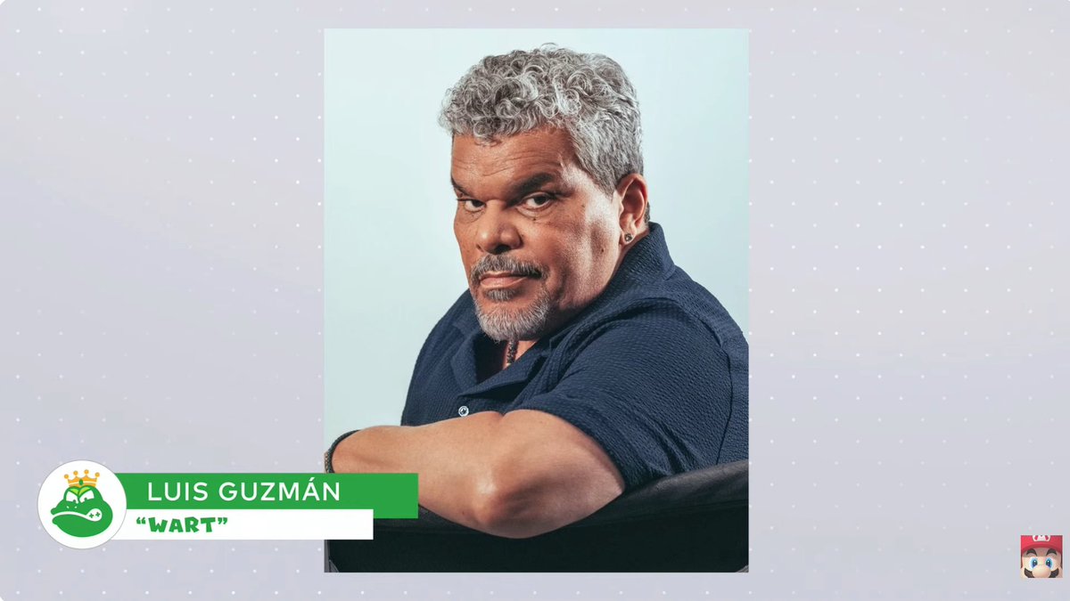 Stealth40k's tweet image. New Super Mario Galaxy Movie voice actors:

Luis Guizman - Wart
Donald Glover - Yoshi
Issa Rae - Honey Queen