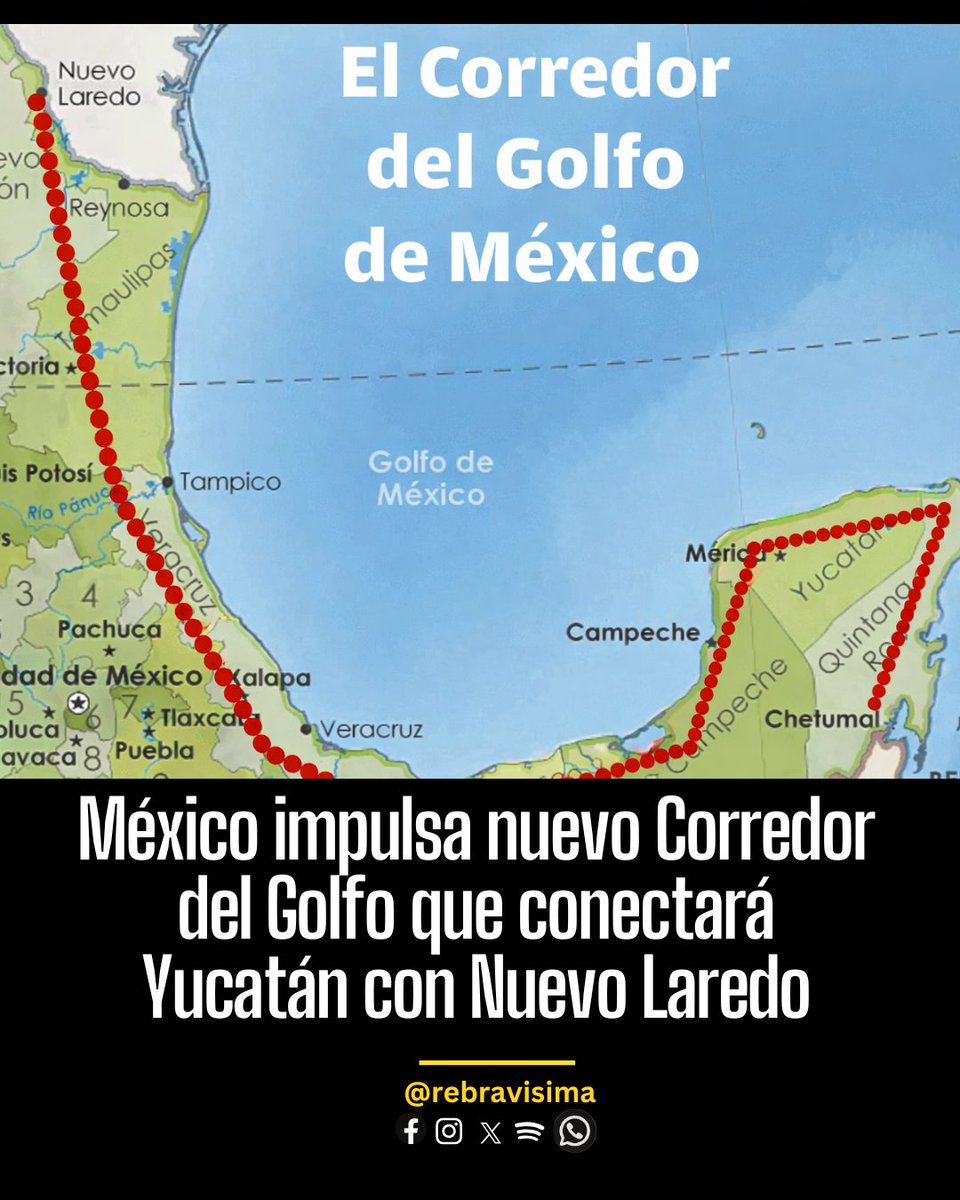 #NuevoLaredo | El proyecto podría transformar la logística del noreste del país, especialmente para Nuevo Laredo, considerado el puerto terrestre más importante de comercio entre México y Estados Unidos
+ Info: t.ly/BTr-x