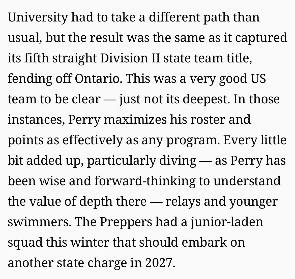 University School Athletics tweet media