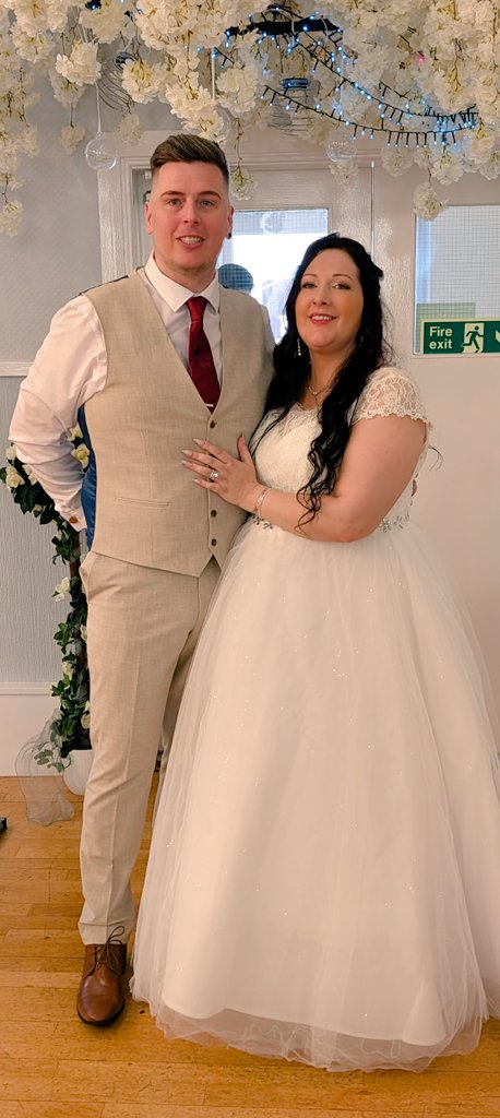 bluzanneb88's tweet photo. So the 6/3/26 was the day I married my best friend, my missing piece, now that piece is completed by marrying the man of my dreams❤️👰💒 it was the most magical day.❤️🩵😍 James I'm so proud to be your WIFE, and  honoured to call you my husband, I love you❤️ https://t.co/9vPzsdNgcD