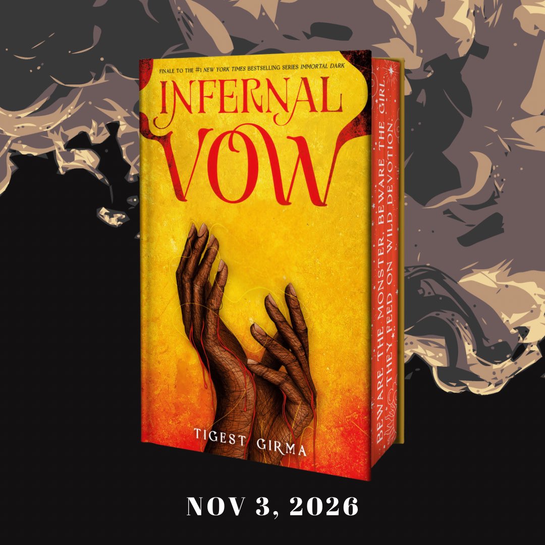tigestgn's tweet photo. 💫COVER REVEAL💫

Kidan Adane stands at the edge of a world on the brink while Susenyos Sagad is lost in the darkness. Will the two find their way to one another?

The trilogy ends Nov 3rd!

Preorder: https://t.co/ztS4EATvLM https://t.co/Q4606LSY4R