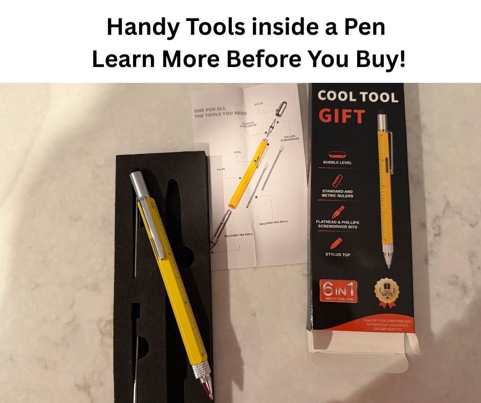 DeborahDian's tweet image. If you are looking for a handy tool for yourself or someone you know, this pen that doubles as a ruler, level, screwdriver and more, is handy to have. Learn more in this #Amazon review.

Amazon link: amazon.com/vdp/0d62eb2290…

#tools