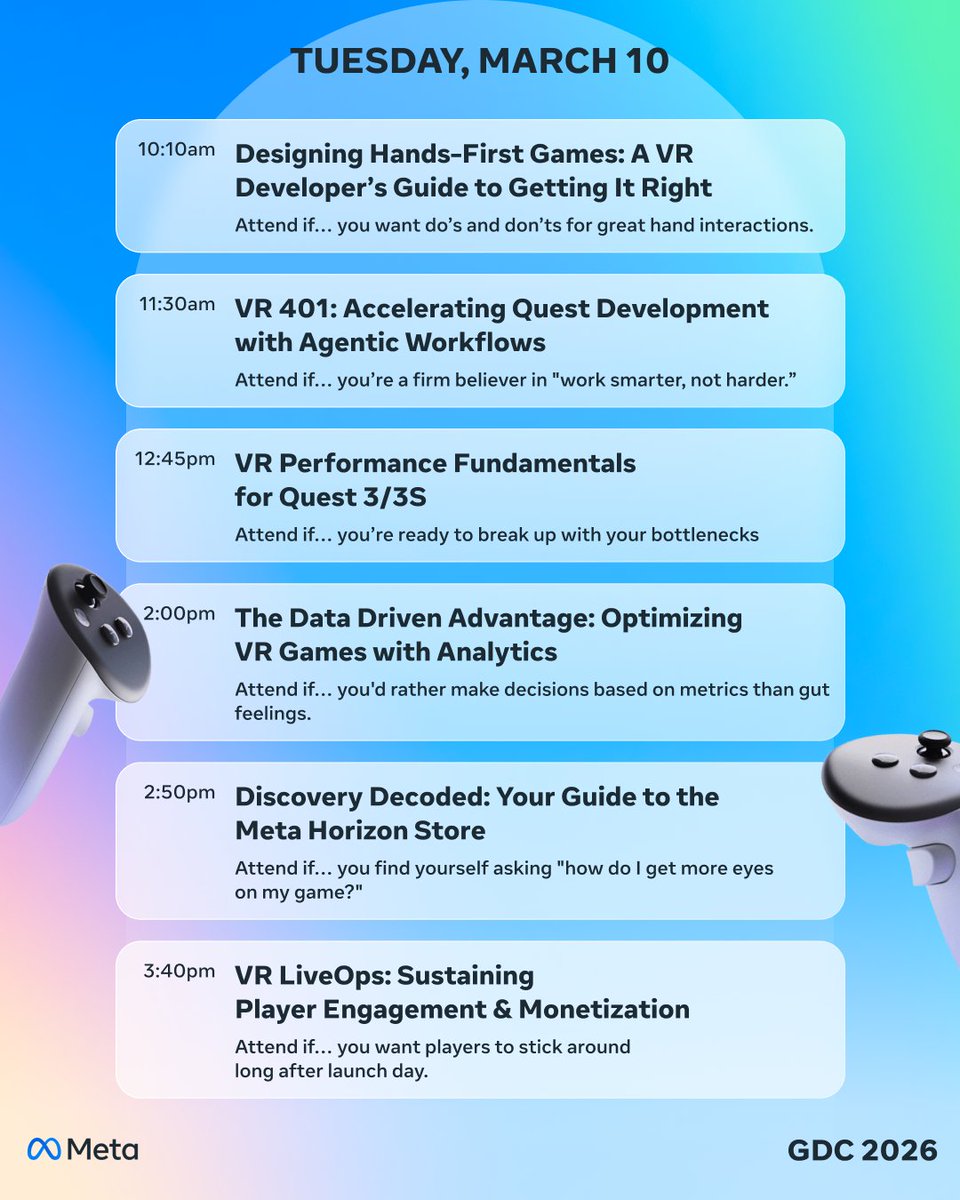 Meta Horizon Developers tweet media