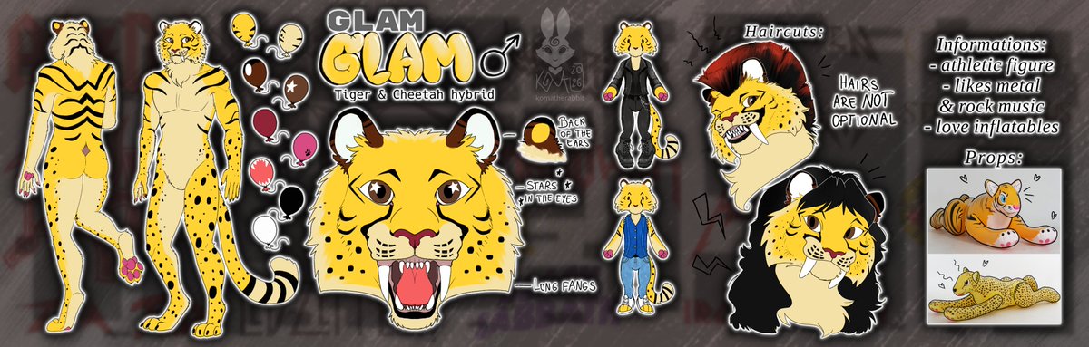 Glam the Cheetaher (PouncingCheetah_01) tweet media