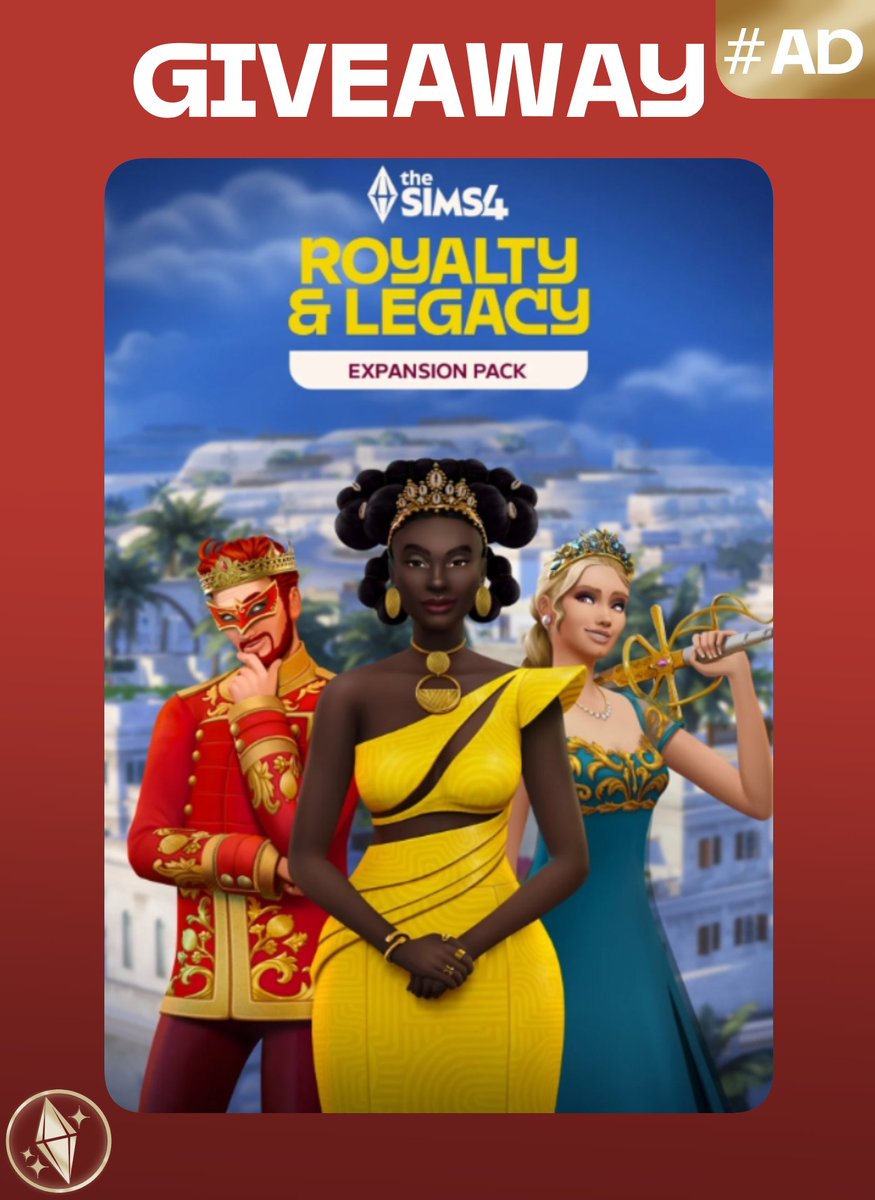 #AD Hello everyone, after my last giveaway for the community, I'm doing another giveaway, this time for the Royalty &amp; Legacy Grand Bundle, which includes the EP Royalty &amp; Legacy and two Kits. 
👉Follow me here
👉Leave a comment
Entries close on March 13.
Good luck✨
#sims4 #sims