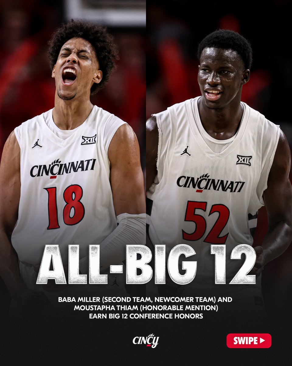 Cincinnati Bearcats tweet media
