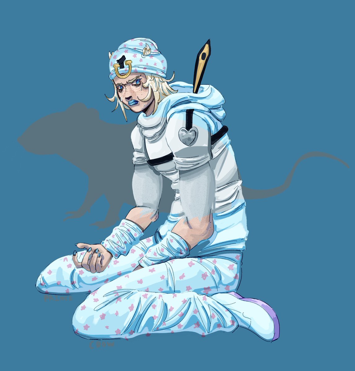 princecorviidae's tweet photo. get up johnny boy
#jjba #sbr #steelballrun #joestar https://t.co/pTGQooMTGF