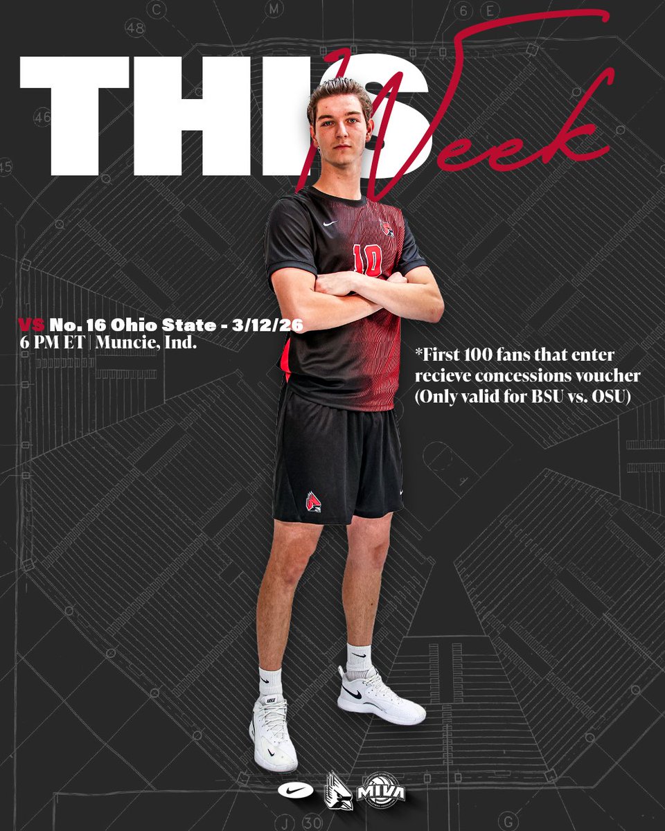 Ball State Men's Volleyball tweet media