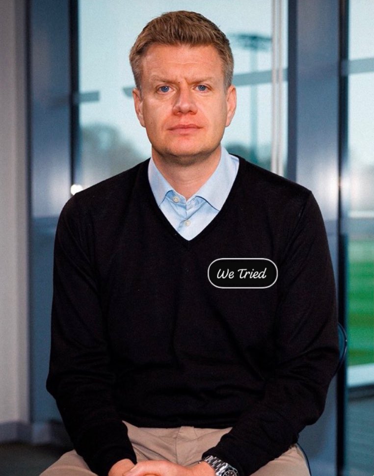 sladeweld's tweet photo. I understand journalists &amp; “ITK’s” need to write stories and do podcasts about who THFC want/might/will sell but the ONLY transfer I have any interest in is @SpursOfficial dispensing with Lange, he should not oversee another window whatever happens in May.
#getrid https://t.co/0ika3PwfaS