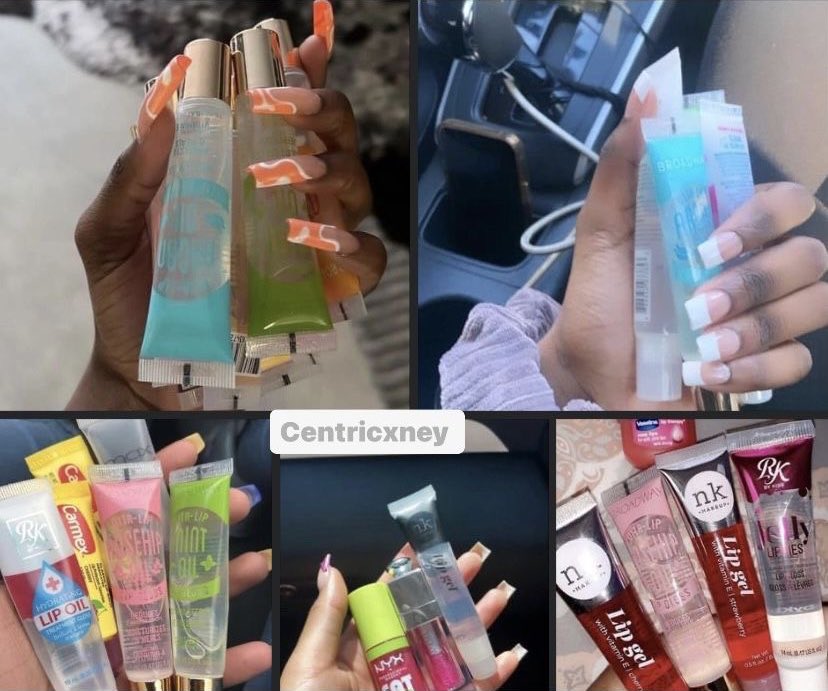 One thing about me, I'm gonna have lipgloss