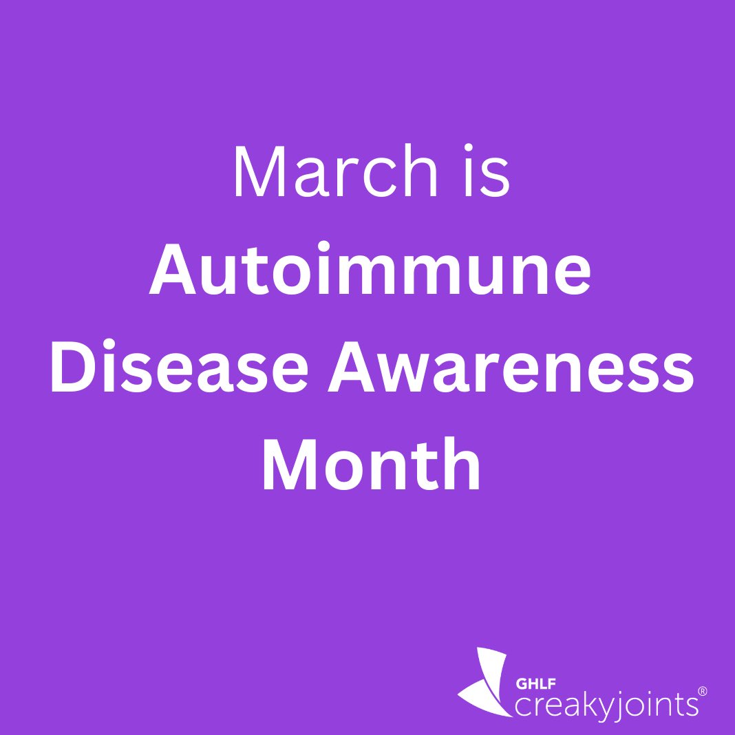 CreakyJoints's tweet photo. More than 50 million Americans live with autoimmune disease — and many spend years searching for answers before receiving a diagnosis.

From rheumatoid arthritis and lupus to Sjögren’s disease and ankylosing spondylitis, autoimmune diseases affect nearly every system in the body and often come with invisible symptoms like fatigue, pain, and brain fog.

This month we’re raising awareness for:

• Faster diagnosis
• Better access to care
• More research
• Support for the millions living with autoimmune conditions

Because awareness is only the beginning.

#AutoimmuneAwareness
#ChronicIllness