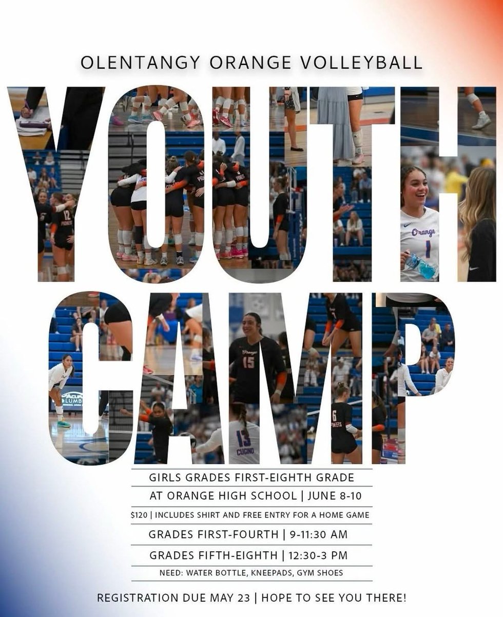 Orange Volleyball tweet media