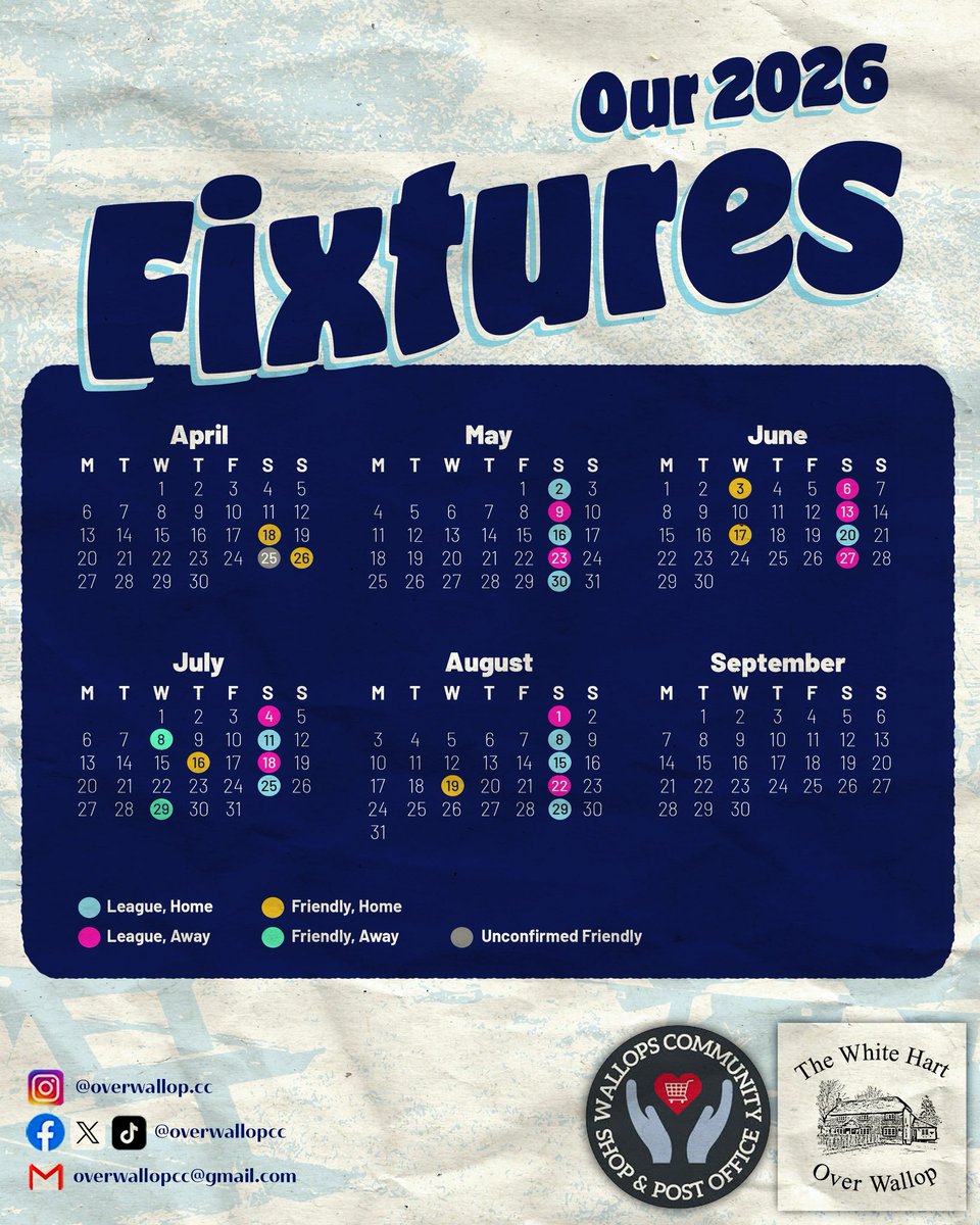 Over Wallop Cricket Club tweet media