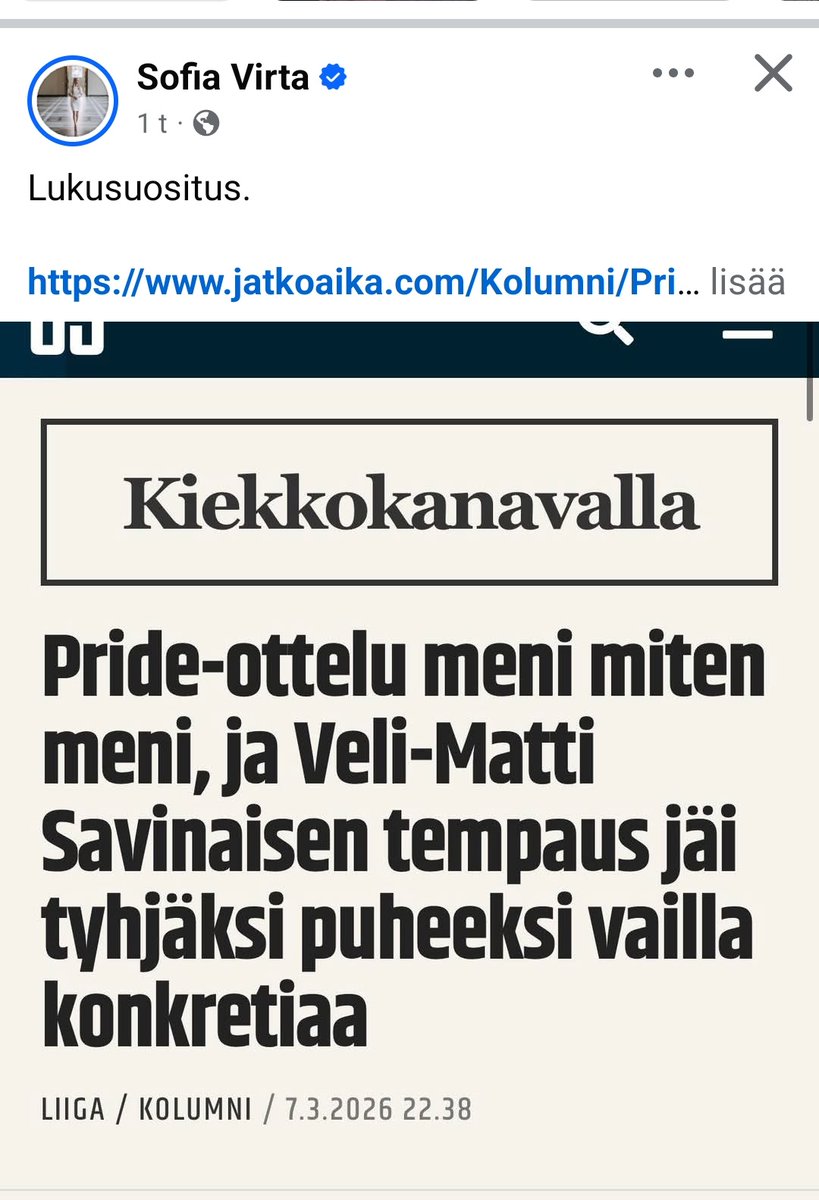 Onneksi internet ei unohda. #HCTPS