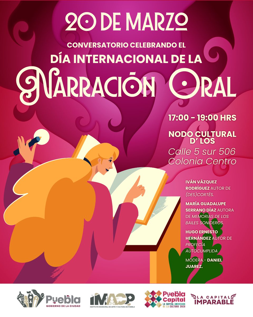 Instituto Municipal de Arte y Cultura de Puebla tweet media