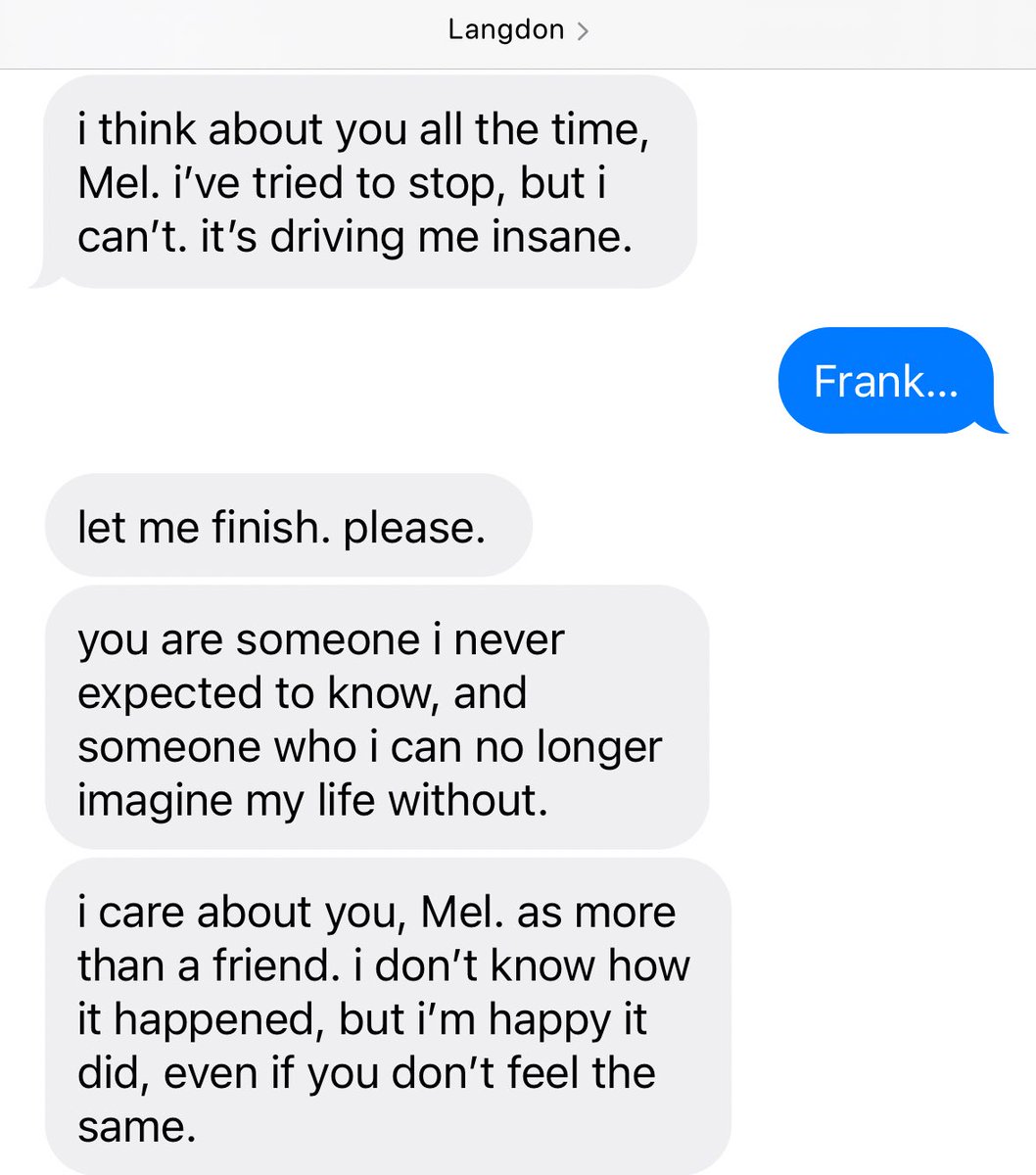 Melangdon Texts -`♡´- tweet media