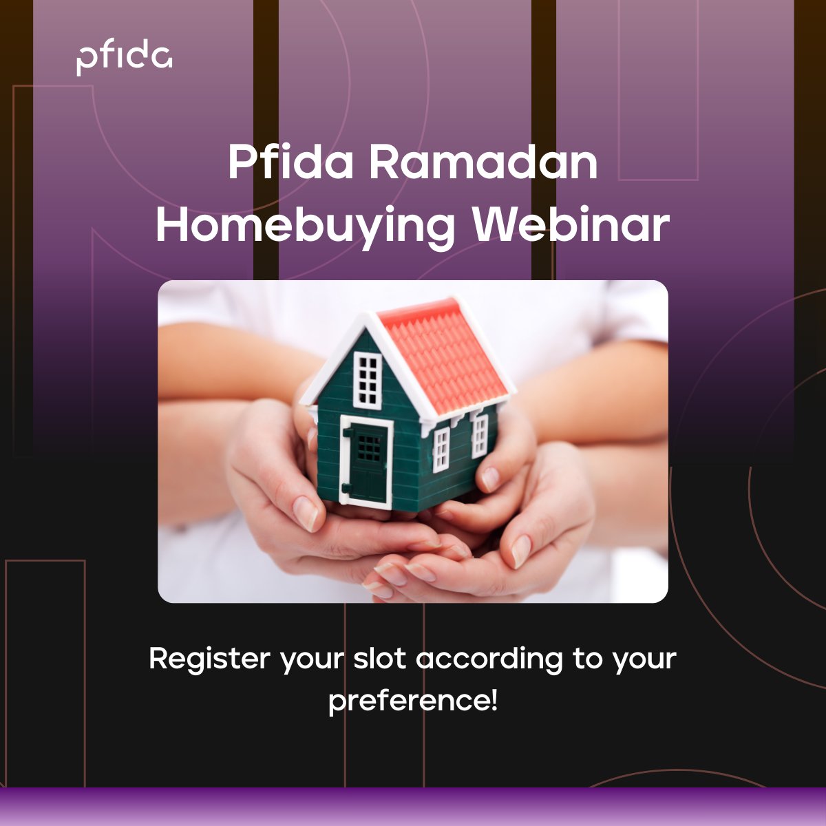 pfidafinance's tweet photo. Ready to start your home ownership journey this Ramadan? 🌙🏠

Join our next Ramadan Homebuying Webinar for a clear, honest look at how our partnership model helps you build real equity 🤝

Choose you slot and register here: https://t.co/Qp3qUu29xs

#Pfida #Forthepeople https://t.co/L2kJ69IERN