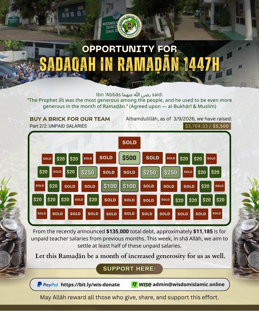 Wisdom Islamic School, Davao City Inc. tweet media