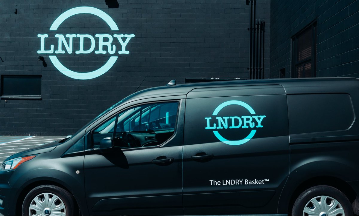 We pick it up dirty, drop it off fresh. All you have to do is open the door. 🚪👕