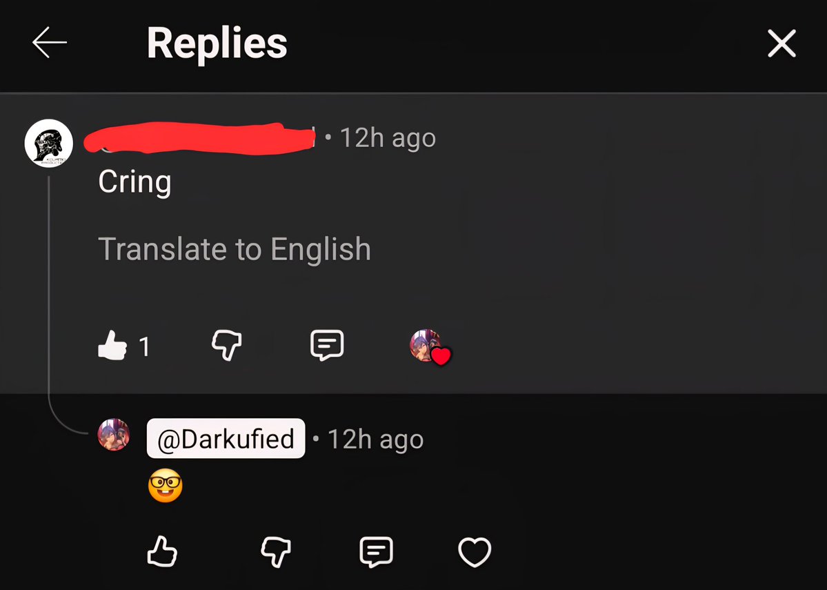 I love my own replies to people on shorts lmao.