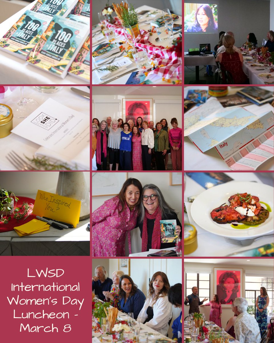 Thank you to everyone who joined us yesterday for our Intl. Women's Day luncheon - a beautiful celebration of women, storytelling, and cultural legacy! Big thanks to <a href="/AngeliniOsteria/">Angelini Osteria</a> for providing the most stunning space and to Susan Van Allen for being such an inspiring co-host.