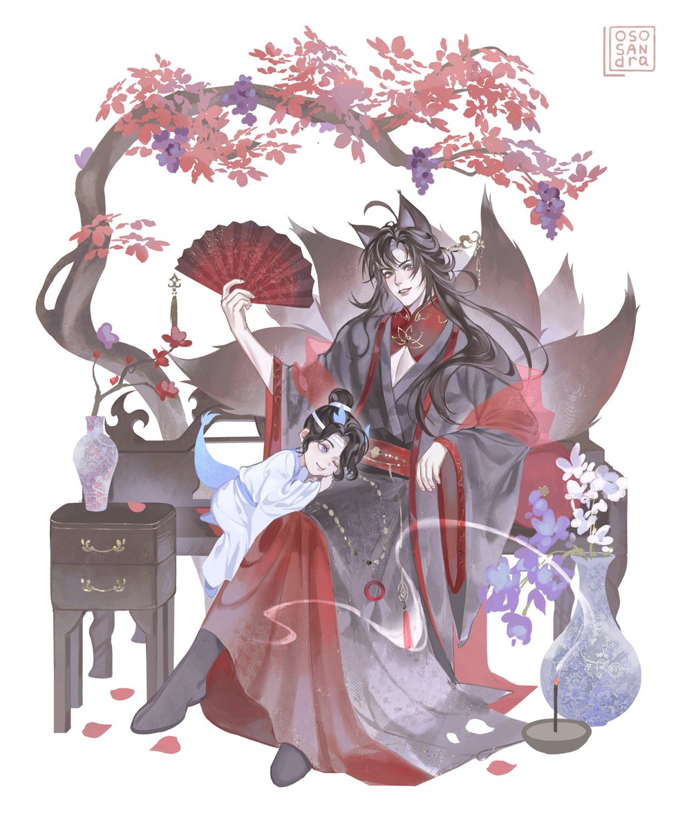 lososandraA's tweet photo. 🦊 
#mdzs #weiwuxian https://t.co/a945SAaZYd