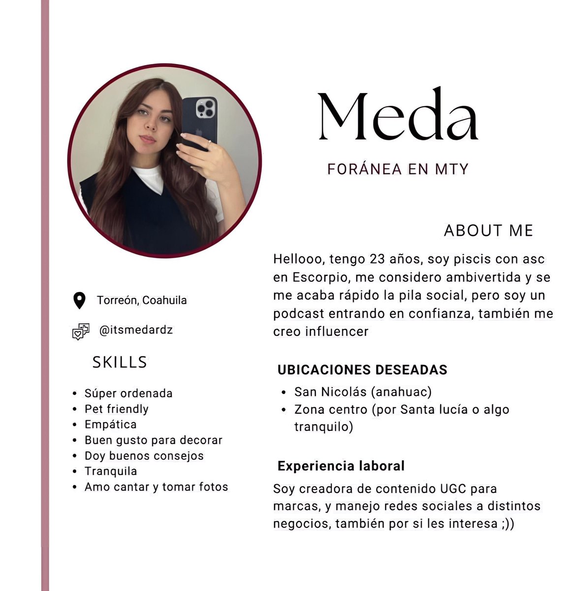 Los jóvenes: ya nadie quiere dar empleo, está bien difícil, todos son bien mmones

El CV de los jóvenes: …