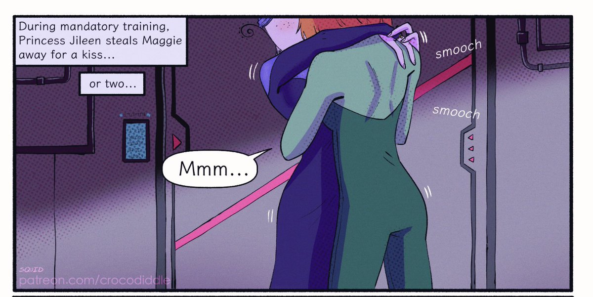 crocodiddle's tweet photo. I'm not dead I promise I just been busy... but anyways new comic dropped on patreon hehe <3 https://t.co/a0ARRc5yCv
