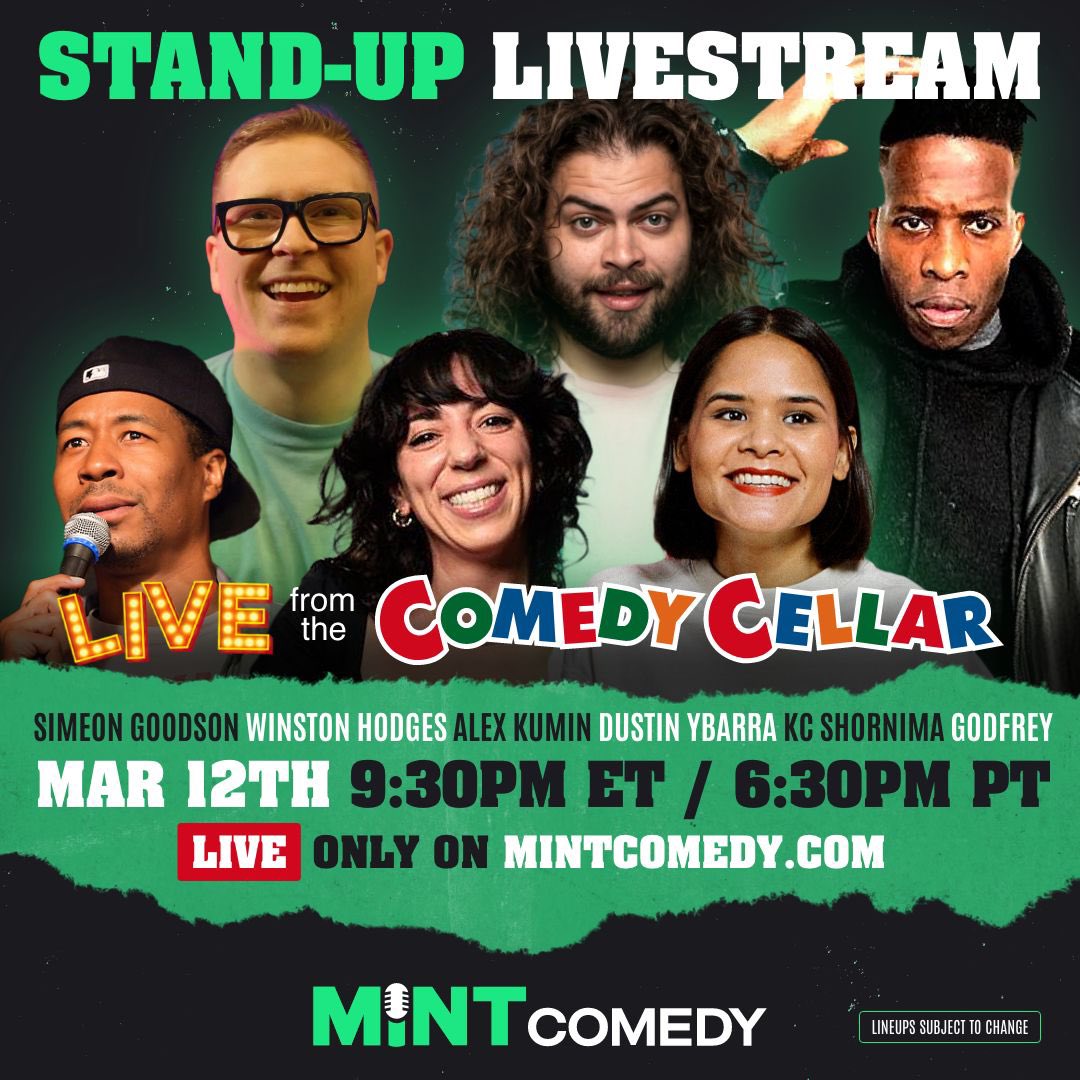 Mint Comedy tweet media