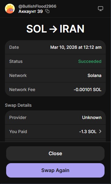 IRAN Revolution Token tweet media